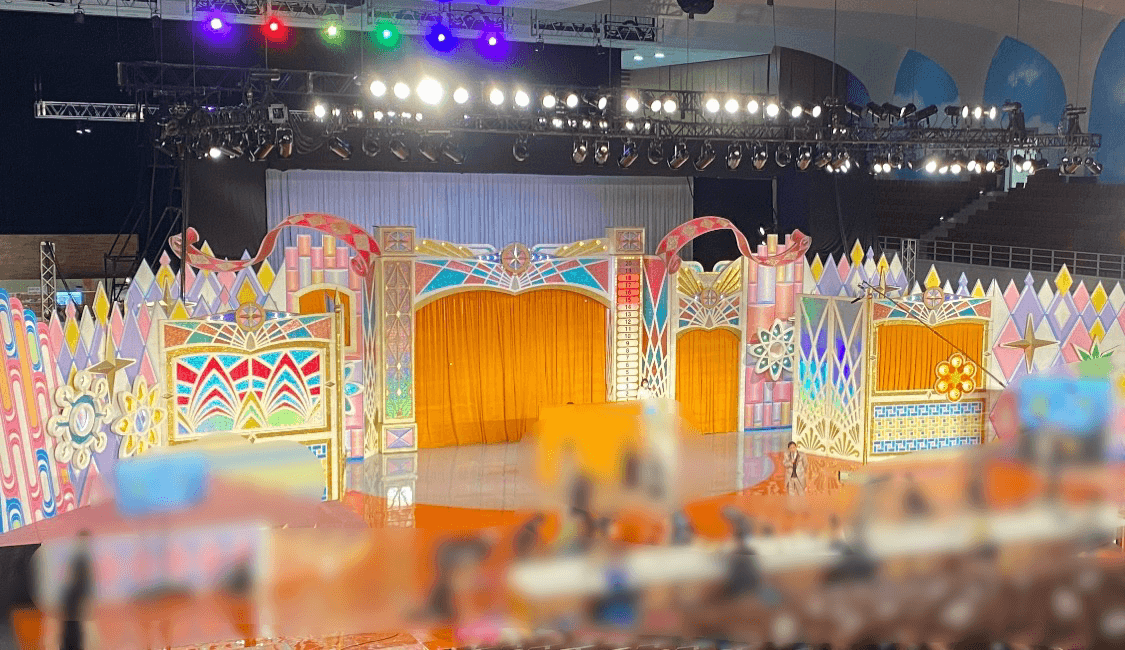 仮装大賞 ステージ近景